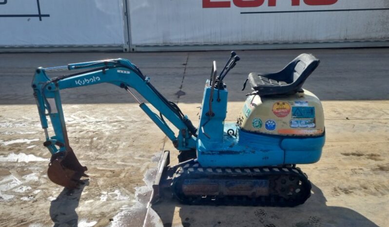 Kubota K005 Micro Excavators For Auction: Leeds – 5th, 6th, 7th & 8th March 2025 @ 8:00am full