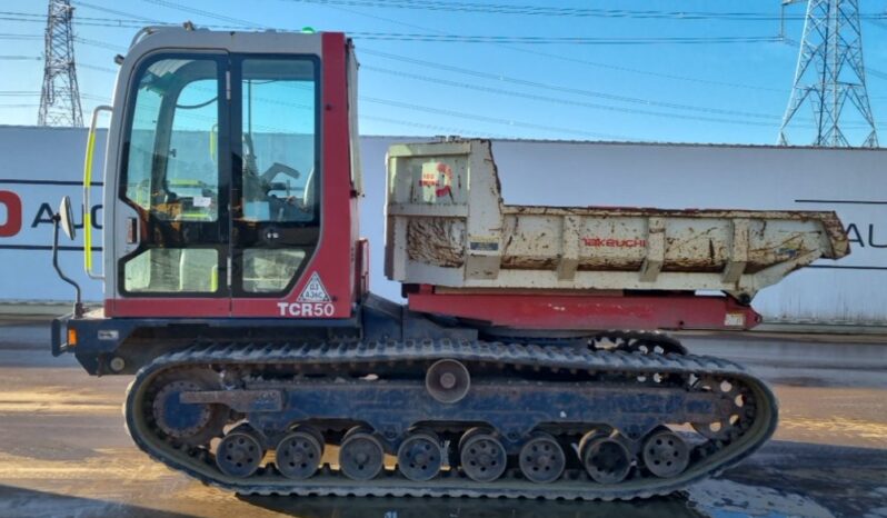 2014 Takeuchi TCR50 Tracked Dumpers For Auction: Leeds – 5th, 6th, 7th & 8th March 2025 @ 8:00am full