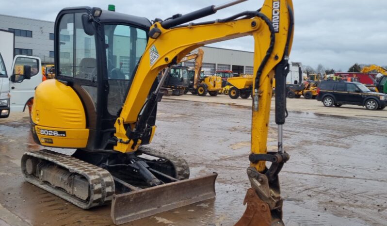 2021 JCB 8026CTS Mini Excavators For Auction: Leeds – 5th, 6th, 7th & 8th March 2025 @ 8:00am full