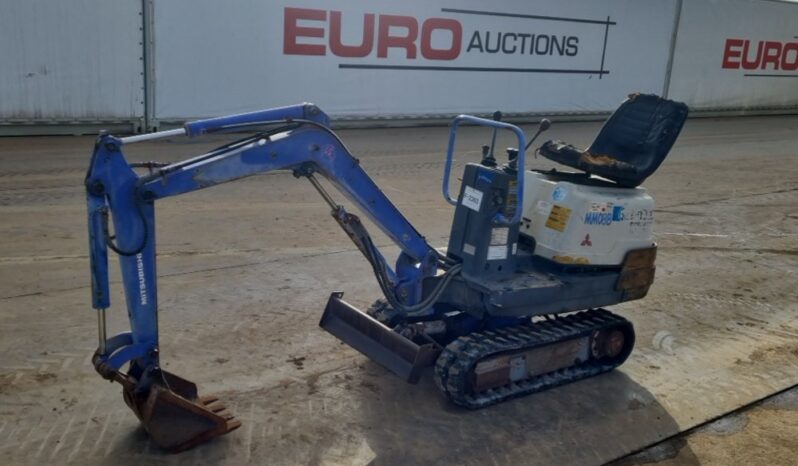 Mitsubishi MM08B Micro Excavators For Auction: Leeds – 5th, 6th, 7th & 8th March 2025 @ 8:00am