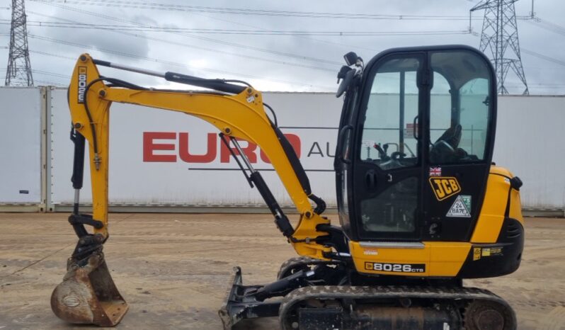 2021 JCB 8026CTS Mini Excavators For Auction: Leeds – 5th, 6th, 7th & 8th March 2025 @ 8:00am full