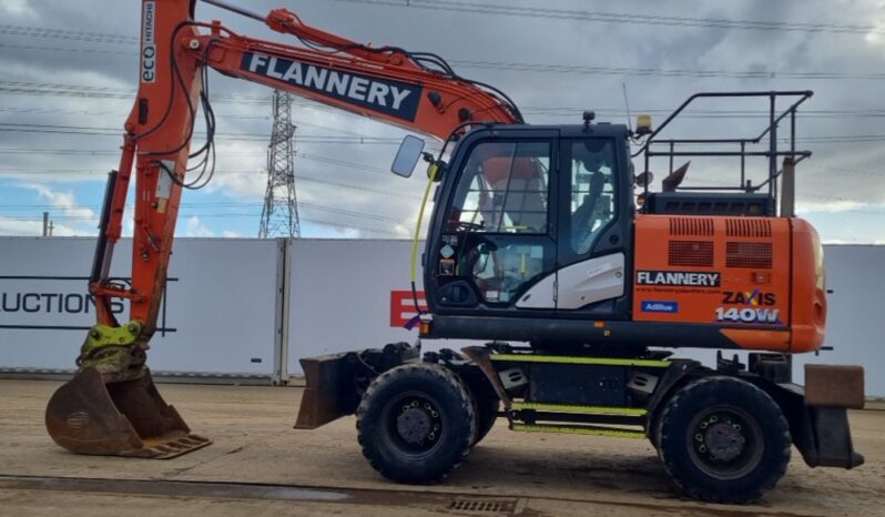 2017 Hitachi ZX140W-6 Wheeled Excavators For Auction: Leeds – 5th, 6th, 7th & 8th March 2025 @ 8:00am full