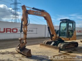 2015 Case CX80C 6 Ton+ Excavators For Auction: Leeds – 5th, 6th, 7th & 8th March 2025 @ 8:00am