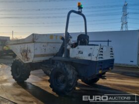 Terex 6 Ton Site Dumpers For Auction: Leeds – 5th, 6th, 7th & 8th March 2025 @ 8:00am full