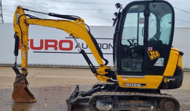 2021 JCB 8026CTS Mini Excavators For Auction: Leeds – 5th, 6th, 7th & 8th March 2025 @ 8:00am full