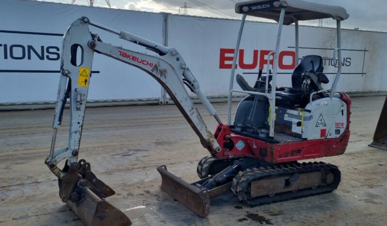 2019 Takeuchi TB216 Mini Excavators For Auction: Leeds – 5th, 6th, 7th & 8th March 2025 @ 8:00am