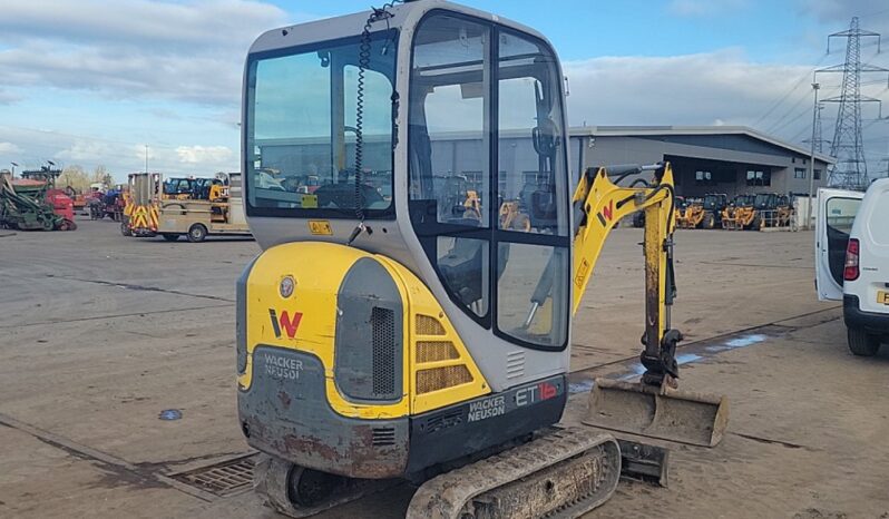 2017 Wacker Neuson ET16 Mini Excavators For Auction: Leeds – 5th, 6th, 7th & 8th March 2025 @ 8:00am full