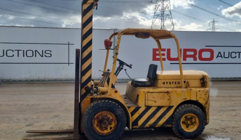 Hyster Diesel Forklift, 2 Stage Mast, Forks Forklifts For Auction: Leeds – 5th, 6th, 7th & 8th March 2025 @ 8:00am full