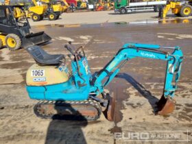 Kubota K005 Micro Excavators For Auction: Leeds – 5th, 6th, 7th & 8th March 2025 @ 8:00am full