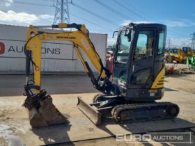 2020 New Holland E26C Mini Excavators For Auction: Leeds – 5th, 6th, 7th & 8th March 2025 @ 8:00am