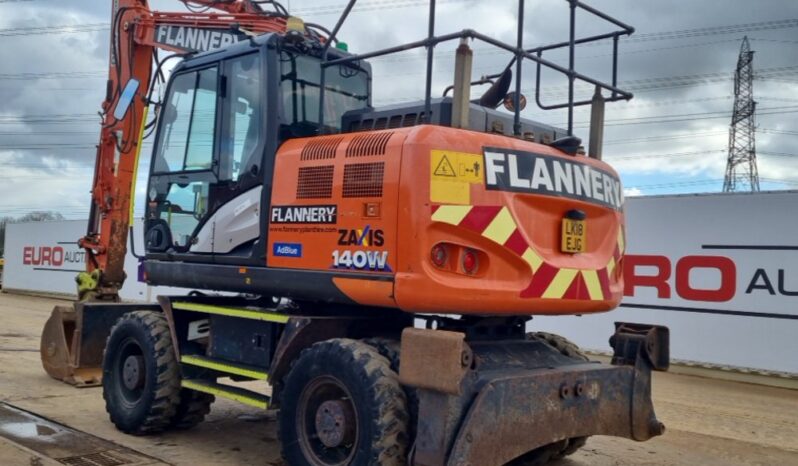 2017 Hitachi ZX140W-6 Wheeled Excavators For Auction: Leeds – 5th, 6th, 7th & 8th March 2025 @ 8:00am full