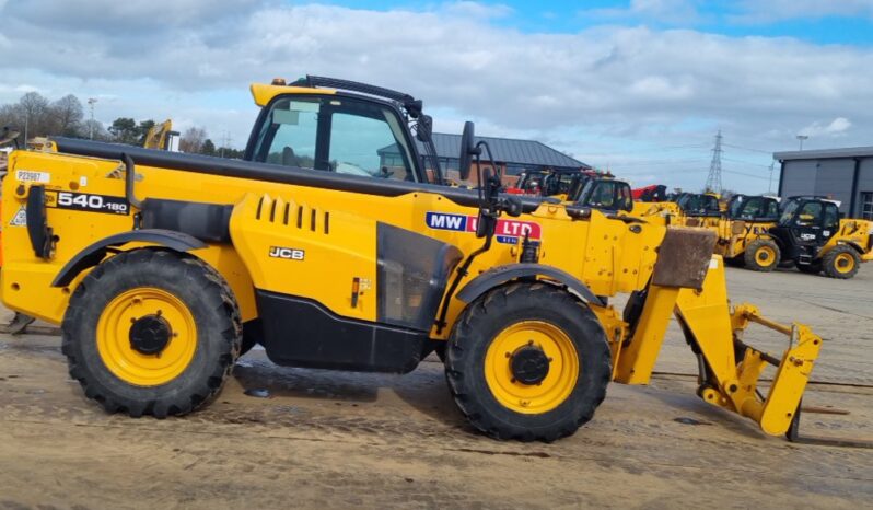 2018 JCB 540-180 Hi Viz Telehandlers For Auction: Leeds – 5th, 6th, 7th & 8th March 2025 @ 8:00am full