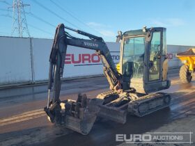 Volvo EC27C Mini Excavators For Auction: Leeds – 5th, 6th, 7th & 8th March 2025 @ 8:00am