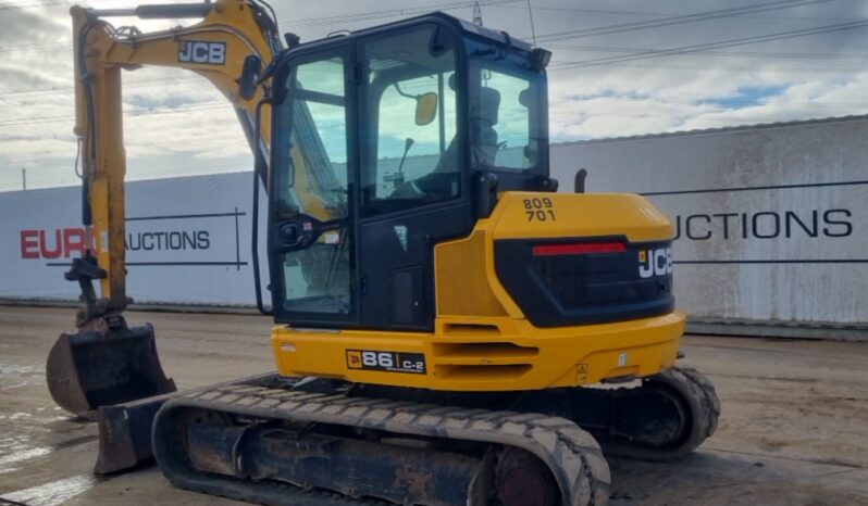 2021 JCB 86C-2 6 Ton+ Excavators For Auction: Leeds – 5th, 6th, 7th & 8th March 2025 @ 8:00am full