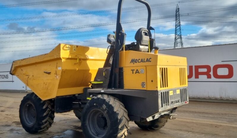 2020 Mecalac TA9 Site Dumpers For Auction: Leeds – 5th, 6th, 7th & 8th March 2025 @ 8:00am full