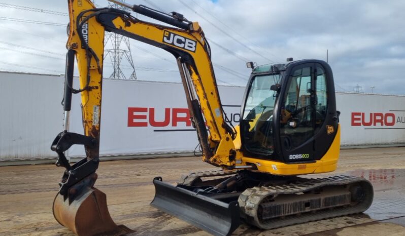 2013 JCB 8085 ZTS 6 Ton+ Excavators For Auction: Leeds – 5th, 6th, 7th & 8th March 2025 @ 8:00am