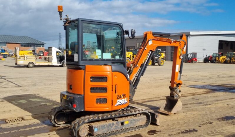 2020 Hitachi ZX26U-6CR Mini Excavators For Auction: Leeds – 5th, 6th, 7th & 8th March 2025 @ 8:00am full