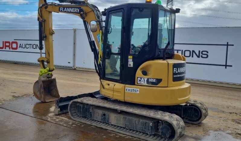 2017 CAT 305E2 Mini Excavators For Auction: Leeds – 5th, 6th, 7th & 8th March 2025 @ 8:00am full