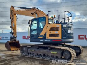 2018 Hyundai HX235LCR 20 Ton+ Excavators For Auction: Leeds – 5th, 6th, 7th & 8th March 2025 @ 8:00am full