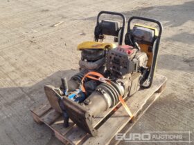 Wacker Neuson Petrol Trench Compactor, Petrol Trench Compactor (Parts Missing), Pneumatic Handheld Breaker Asphalt / Concrete Equipment For Auction: Leeds – 5th, 6th, 7th & 8th March 2025 @ 8:00am