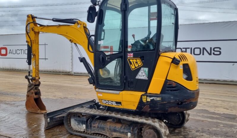 2021 JCB 8026CTS Mini Excavators For Auction: Leeds – 5th, 6th, 7th & 8th March 2025 @ 8:00am full