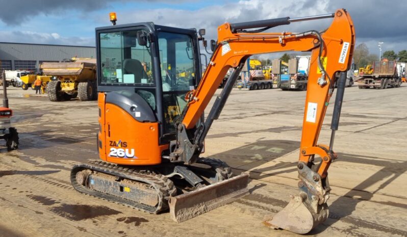 2020 Hitachi ZX26U-6CR Mini Excavators For Auction: Leeds – 5th, 6th, 7th & 8th March 2025 @ 8:00am full