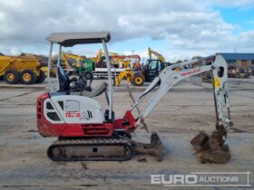 2019 Takeuchi TB216 Mini Excavators For Auction: Leeds – 5th, 6th, 7th & 8th March 2025 @ 8:00am full