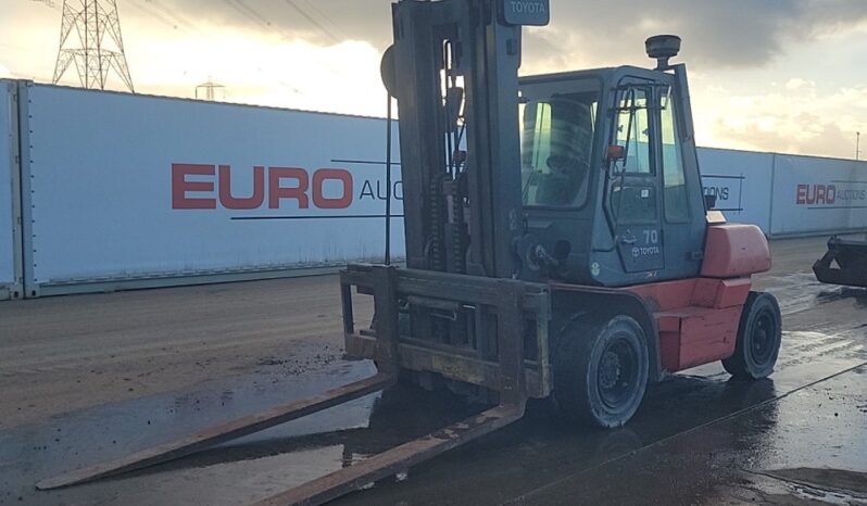 2013 Toyota 50-5FD70 Forklifts For Auction: Leeds – 5th, 6th, 7th & 8th March 2025 @ 8:00am