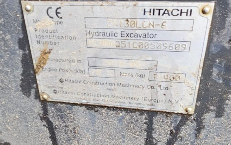 Hitachi ZX130LCN -6 509609 2019