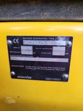 2016 KOMATSU PC210 LCI-10 for Sale in the South East full