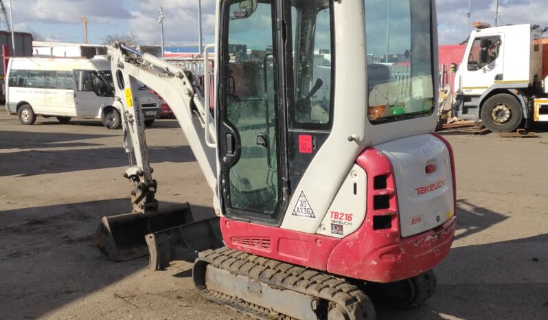 2019 TAKEUCHI TB216  For Auction on 2025-03-25 at 09:30 full