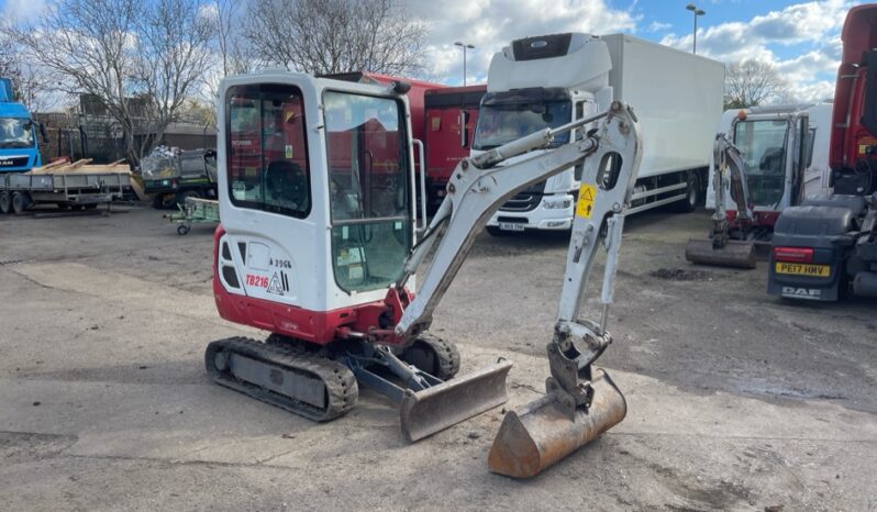 2019 TAKEUCHI TB216  For Auction on 2025-03-25 at 09:30 full