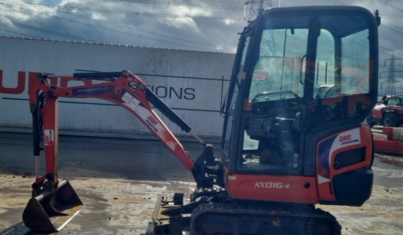 2016 Kubota KX016-4 Mini Excavators For Auction: Leeds – 5th, 6th, 7th & 8th March 2025 @ 8:00am full