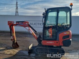 2017 Kubota KX016-4 Mini Excavators For Auction: Leeds – 5th, 6th, 7th & 8th March 2025 @ 8:00am full