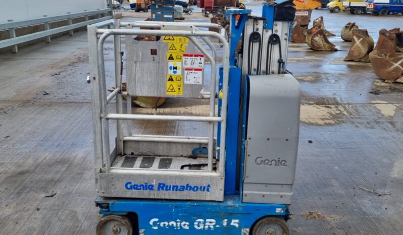 Genie GR-15 Manlifts For Auction: Leeds – 5th, 6th, 7th & 8th March 2025 @ 8:00am full