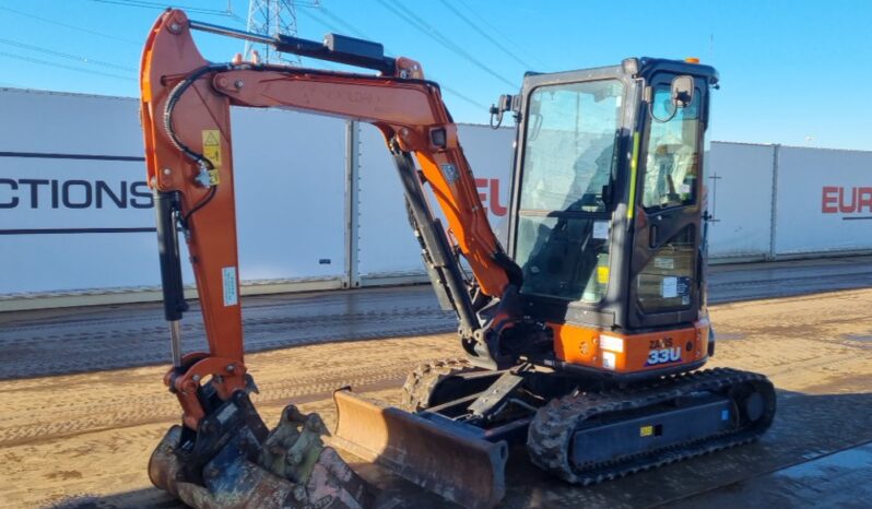 2023 Hitachi ZX33U-6 CLR Mini Excavators For Auction: Leeds – 5th, 6th, 7th & 8th March 2025 @ 8:00am