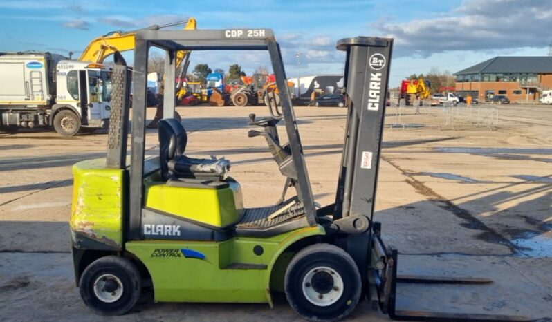 Clark CDP25H Forklifts For Auction: Leeds – 5th, 6th, 7th & 8th March 2025 @ 8:00am full