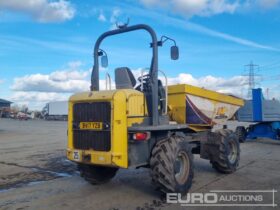 2017 Wacker Neuson DW60 Site Dumpers For Auction: Leeds – 5th, 6th, 7th & 8th March 2025 @ 8:00am full