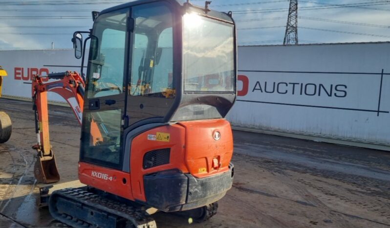 2017 Kubota KX016-4 Mini Excavators For Auction: Leeds – 5th, 6th, 7th & 8th March 2025 @ 8:00am full