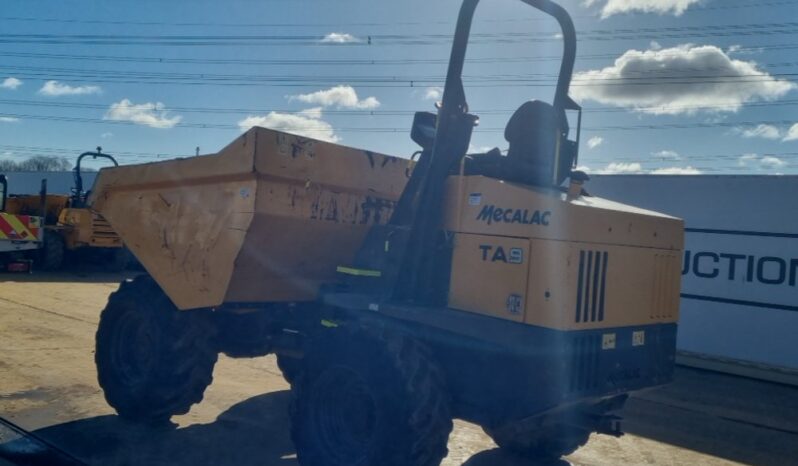 2021 Mecalac TA9 Site Dumpers For Auction: Leeds – 5th, 6th, 7th & 8th March 2025 @ 8:00am full