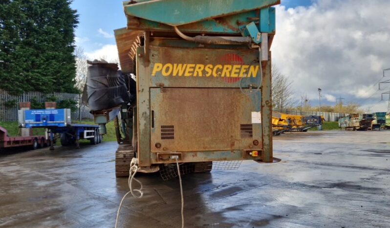 Powerscreen Tracked Screener Screeners For Auction: Leeds – 5th, 6th, 7th & 8th March 2025 @ 8:00am full