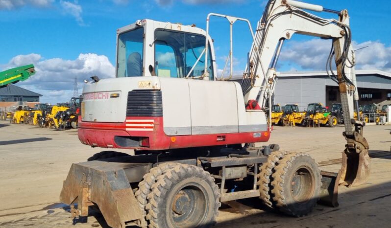 2010 Takeuchi TB175W Wheeled Excavators For Auction: Leeds – 5th, 6th, 7th & 8th March 2025 @ 8:00am full