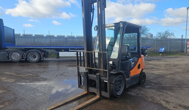 1 DOOSAN D30S-5 FORKLIFT For Auction on 2025-03-18 For Auction on 2025-03-18