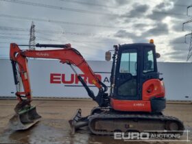 2016 Kubota U48-4 Mini Excavators For Auction: Leeds – 5th, 6th, 7th & 8th March 2025 @ 8:00am full