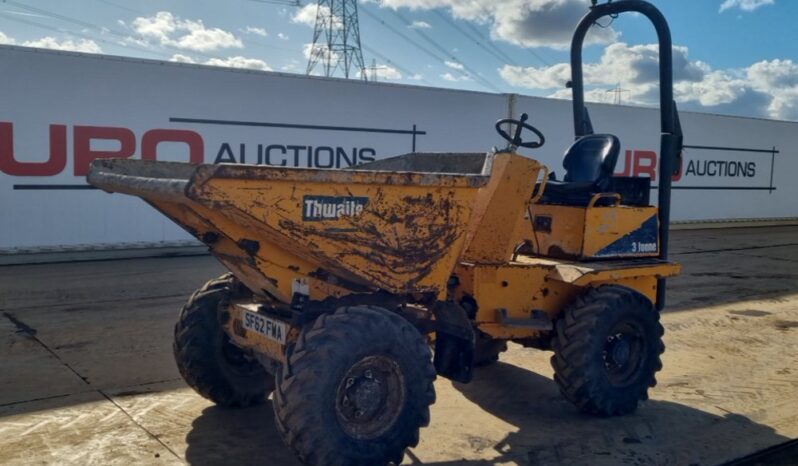 2013 Thwaites 3 Ton Site Dumpers For Auction: Leeds – 5th, 6th, 7th & 8th March 2025 @ 8:00am