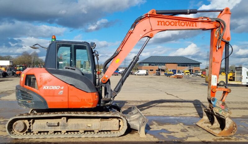 2016 Kubota KX080-4 6 Ton+ Excavators For Auction: Leeds – 5th, 6th, 7th & 8th March 2025 @ 8:00am full