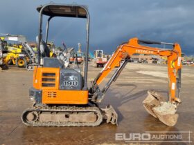 2018 Hitachi ZX19U-5A YR Mini Excavators For Auction: Leeds – 5th, 6th, 7th & 8th March 2025 @ 8:00am full