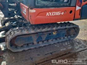 2016 Kubota KX016-4 Mini Excavators For Auction: Leeds – 5th, 6th, 7th & 8th March 2025 @ 8:00am full