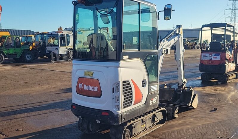 2021 Bobcat E19 Mini Excavators For Auction: Leeds – 5th, 6th, 7th & 8th March 2025 @ 8:00am full