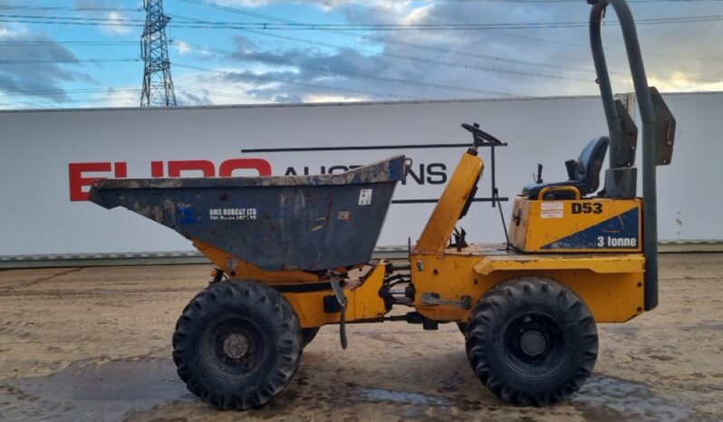 2010 Thwaites 3 Ton Site Dumpers For Auction: Leeds – 5th, 6th, 7th & 8th March 2025 @ 8:00am full